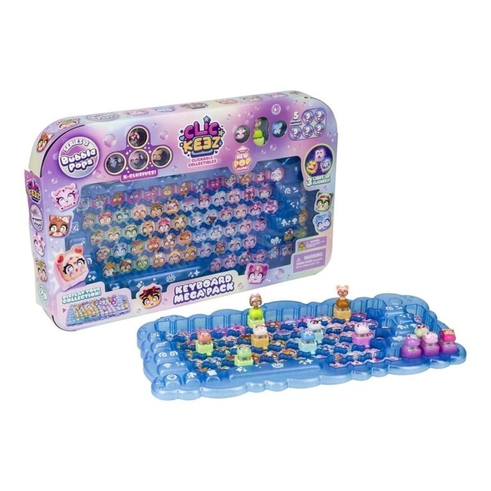 Clickeez Keyboard Mega Pack | Series 3 | Toy Bubble Pops Brand New Sealed